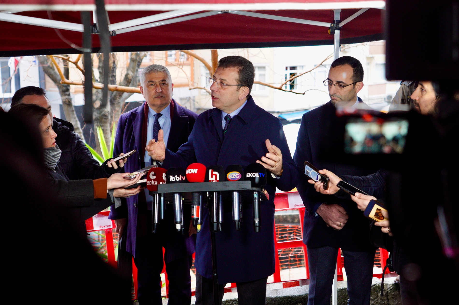 İBB'nin Güreş İhtisas Kulübüne kazandıracağı tesisin temel atma töreninde meydan