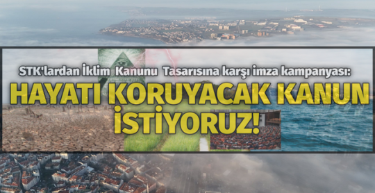 Başkan Ali Korsan hemşerilerini, iklim adaletini  savunan çok sayıda