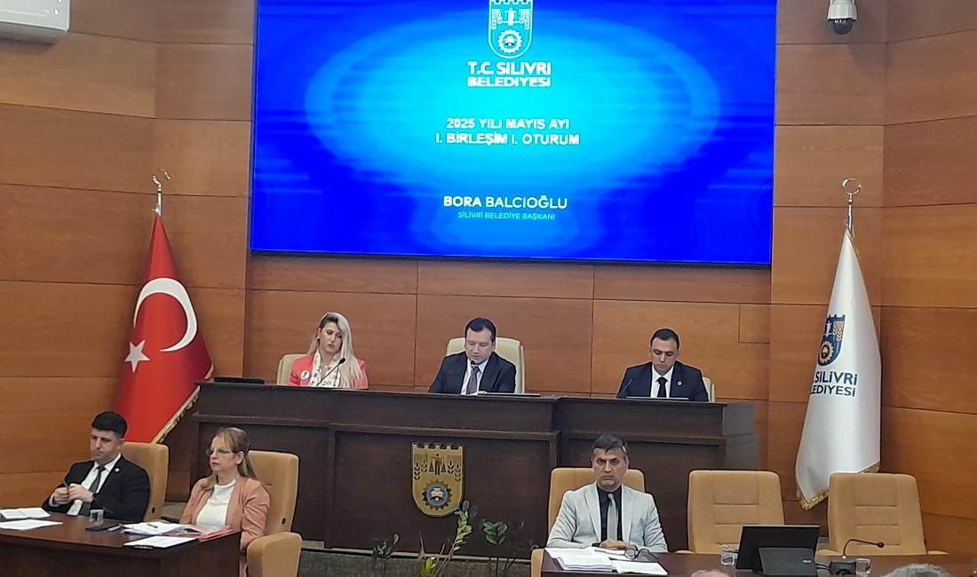 Silivri Belediye Meclisi’nin Mayıs ayı 1. oturumunda personel maaşları, ikramiyeler